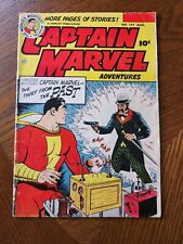 CAPTAIN MARVEL ADVENTURES # 147 THE THIEF FROM THE PAST FAWCETT (1953) VG picture