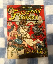 Sensation Comics #45 Sept 1945 Wonder Woman Golden Age J.R. Charles Moulton picture