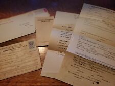 Vintage Military Paperwork App Cert Honorable Service 1862 / 1914  filled Out. picture