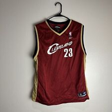 Vintage NBA Reebok Cleveland Cavaliers Lebron James Basketball Jersey Size XL picture