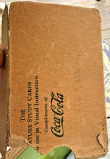 Vintage 1929-33 Coca-Cola Nature Study Cards 8 Series Original Box Sleeves 595s picture