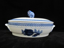 ROYAL COPENHAGEN 921 Aluminia Faience Tranquebar Blue 11 1/2
