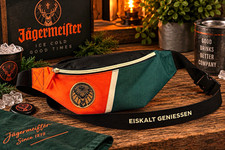 Jagermeister 2021 Insulated Hip Bag Fanny Pack Eiskalt Geniessen Orange Green picture
