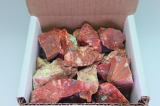 Red Jasper 1 LB w/ Apatite Inclusions Bulk Raw Natural Mineral Specimens picture