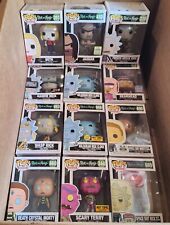 Rick and Morty funko pop lot of 12 with Exlusives picture