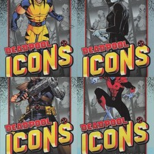 2025 Topps Chrome Deadpool Wolverine Icons You Pick Complete You Set picture