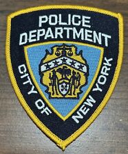 Vintage New York City Police Department NYPD Patch - New picture