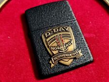 Vintage D-day Zippo lighter in tin box. 1944-1994 MINT. NEVER STRUCK   WOW  picture