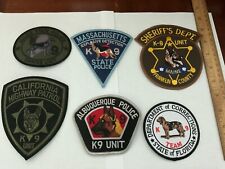 Police ,LawEnforcement collectors Patch Set all Special Units 6 pieces full size picture