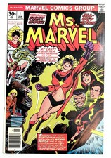 Ms. Marvel #1 1977 8.5 VF+ 🔑 1st Ms. Marvel Carol Danvers picture
