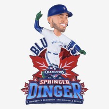 George Springer Toronto Blue Jays 2025 ALCS Game Winning Home Run Bobblehead MLB picture