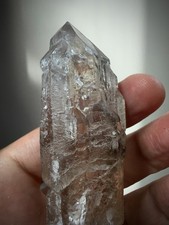 Smoky Citrine Quartz Crystal Scepter Quartz Etched Quartz Dissolved Quartz picture