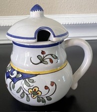 Vintage Geo Martel Decor Rouen Floral sugar bow Honey picture