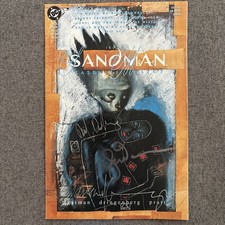 Sandman #28 DC Vertigo 3X Signed by: Neil Gaiman, Dave McKean & Mike Dringenberg picture