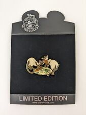 2007 Disney Store Si & Am Eating Pin Lady & the Tramp LE Limited Edition Of 250 picture