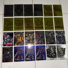 2011 Transformers Dark of the Moon Gold Silver Chromium Special Metal Insert picture