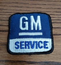 GM Service General Motors Vintage Patch picture
