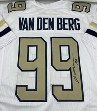 Jordan van den Berg Autographed Jersey Georgia Tech Chicago Bears Rookie picture