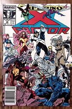 1989 X-FACTOR #39 APR INFERNO ASHES TO ASHES MARVEL COMICS  Z4414 picture
