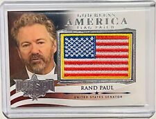 RAND PAUL 2020 DECISION GOD BLESS AMERICA FLAG PATCH CARD SENATOR KENTUCKY picture