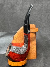 Wessex XL Modell 130 Bent Billiard 2002 #197 Sandblast Briar Collectible Estate picture