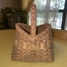 Small Rustic Vintage Primitive Egg Gathering Basket ~Unique picture