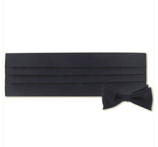 Vanguard AIR FORCE BLUE CUMMERBUND AND BOW TIE SET picture