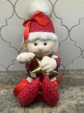 Vintage Christmas Elf Handmade with Star Shelf Sitter picture