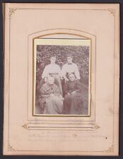 Cabinet Photo 4 Generations  Women Mrs Quarles wife of Mark Twains Uncle Quarles picture