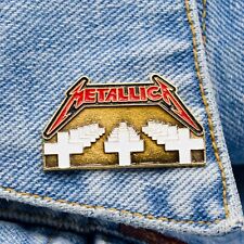 Metallica Metal Pin, Master of Puppets (1986). Thrash Metal. Button badge. picture