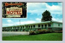 Vernon NY-New York, 1960's Style Hillcrest Motel, Advertising, Vintage Postcard picture