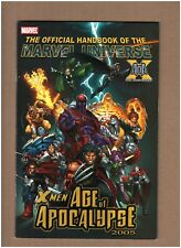 Official Handbook of the Marvel Universe: X-men Age of Apocalypse 2005 VF+ 8.5 picture