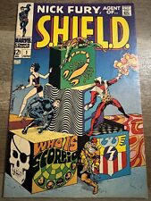 Nick Fury, Agent of SHIELD #1 1968 (FN 6.0) Amazing Steranko Cover Raw Not CGC picture