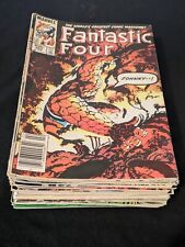 *VINTAGE MIXED COMIC LOT (34) FANTASTIC 4 THE THING DAREDEVIL GREAT COND COPPER* picture