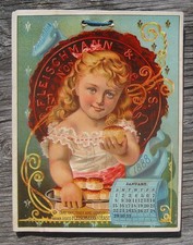 Antique 1888 Fleischmann's Yeast Advertising Calendar Complete Leap Year Baking picture