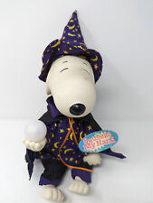 Vintage Gemmy Peanuts Dancing Snoopy Wizard Halloween Lights Music 1997 READ picture