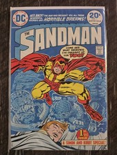 The Sandman #1 1st Bronze Age Jack Kirby Art Joe Simon DC COMICS 1974 FN-VF  picture