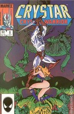 Saga of Crystar #8 FN 6.0 1984 Stock Image picture