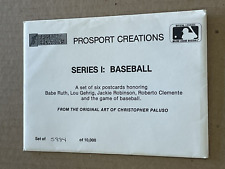 1990 Prosport Creations Series 1 Baseball Postcard Set    (P2) picture