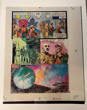 BUCK ROGERS heavy metal mag ART 4 color acetate 1979 GRAY MORROW MOON OF MADNESS picture