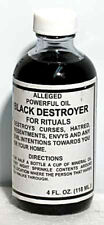 Black Negative Energy Destroyer Negro Destructor 4 oz Oil Ritual Magick Spells picture