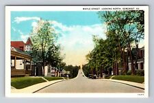 Somerset KY-Kentucky, Maple Street, Antique, Vintage Postcard picture