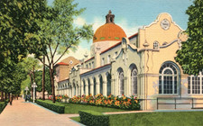 Vintage - Quapaw baths Hot Springs Arkansas  - Postcard - P9 picture