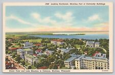 Madison Wisconsin, Picnic Point and Lake Mendota, Vintage Postcard picture