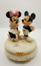Lenox The Mickey and Minnie Keepsake Box Disney 2003 picture
