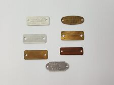 Vintage Lot of (7) Dog Tag tax License  Montgomery Ohio 1922 - 1955 picture
