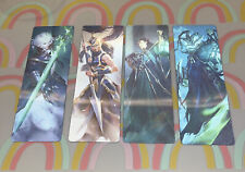 LEAGUE OF ASSASSINS:RUINATION 2022 NY COMICCON EXCLUSIVE SET LENTICULAR BOOKMARK picture