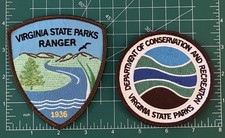 Virginia State Parks Ranger Patch and Department Of Conservation And Recreation picture