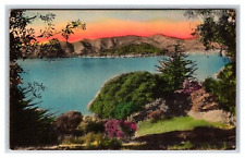 Sausalito from Belvedere California ~ MARIN Hand Colored Crisp picture