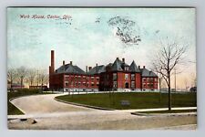 Canton OH-Ohio, Work House, Antique, Vintage c1908 Postcard picture